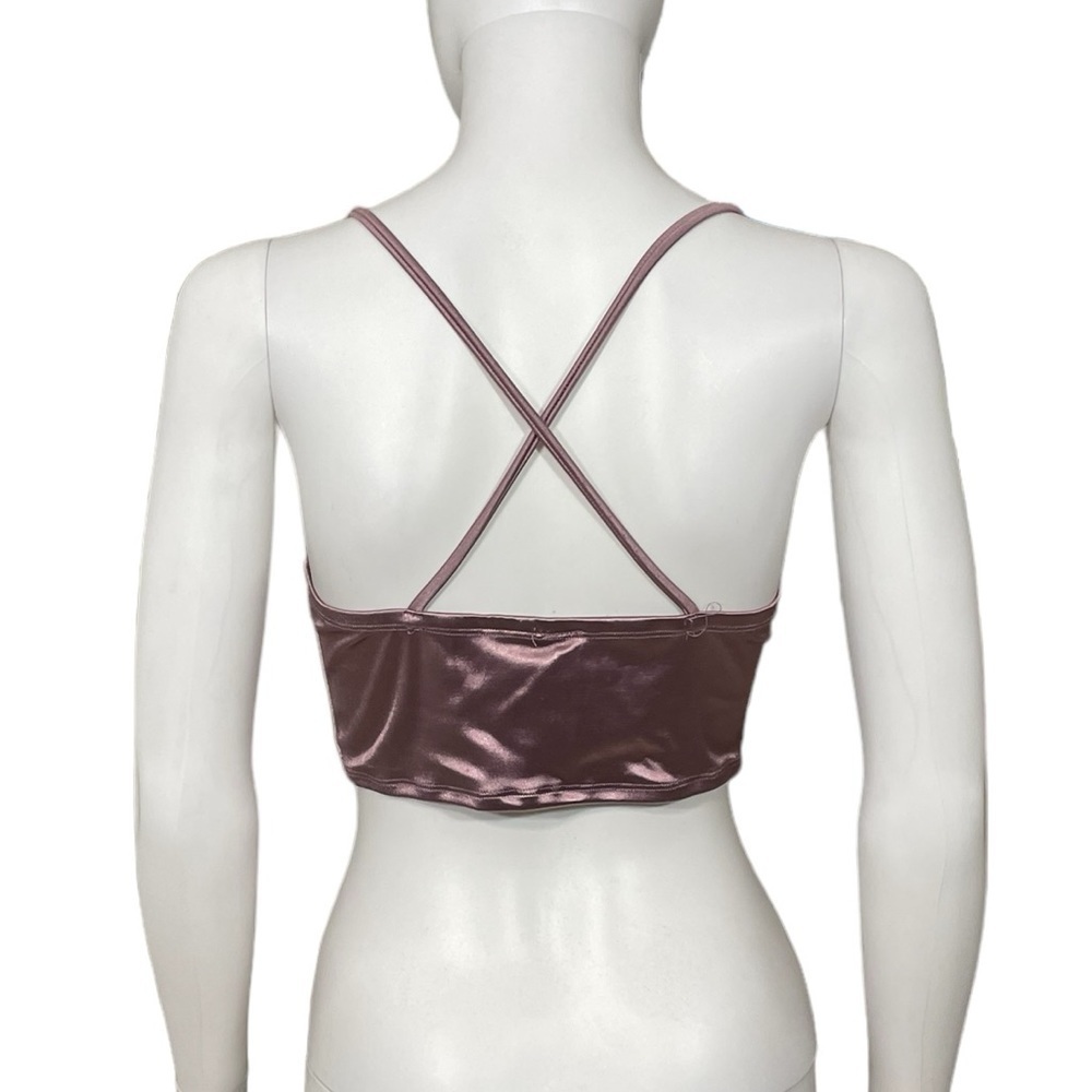 Women’s Purple Bustier Sexy Crop Top
New - Picture 4 of 7